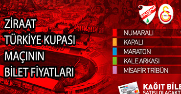 SON DAKİKA.. GALATASARAY MAÇININ BİLET FİYATLARI BELLİ OLDU