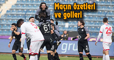 İŞTE MAÇIN ÖZETLERİ VE GOLLER