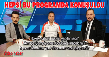 AVRUPA BAŞARISI SPORUN MERKEZİNDE KONUŞULDU