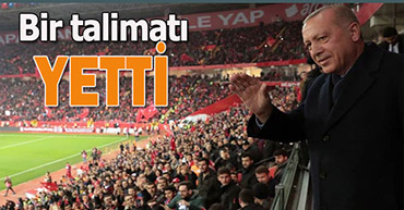 CUMHURBAŞKANI ESKİŞEHİRSPORLU TARAFTARLARI KIRMADI