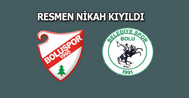 BOLU BELEDİYESPOR BOLUSPOR'A DEVREDİLDİ