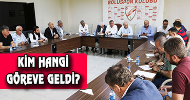 BOLUSPOR GÖREV DAĞILIMINI YAPTI