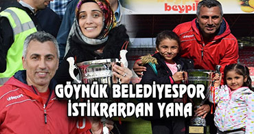 GÖYNÜK BELEDİYESPOR HACI KÜRKLÜ İLE "DEVAM" DEDİ