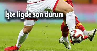 TFF 1.LİG'DE HAFTANIN SONUÇLARI