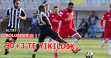 SON DAKİKADA KAYBETTİK 1-0