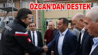 TANJU ÖZCAN'DAN BOLUSPOR'A DESTEK ZİYARETİ