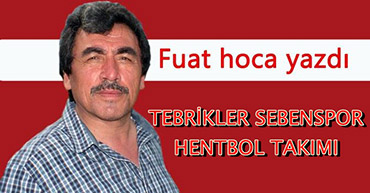 TEBRİKLER SEBENSPOR HENTBOL TAKIMI