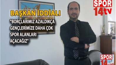 BOLU BELEDİYESPOR KULÜBÜ  BAŞKANI SİNAN BARUT'TAN ÖNEMLİ AÇIKLAMALAR