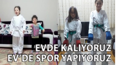 BOLU BELEDİYESPORLU SPORCULAR EVDE DE DURMUYOR