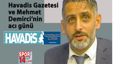 BOLU HAVADİS GAZETESİNİN ACI GÜNÜ