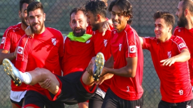 BOLUSPOR'DA YOĞUN VE EĞLENCELİ ANTRENMAN