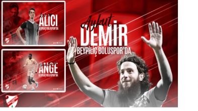 BOLUSPOR'UN 3 YENİ TRANSFERİNİ TANIYALIM