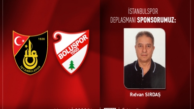 BOLUSPOR'UN İSTANBUL SPONSORU BELLİ OLDU