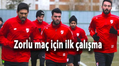 BOLUSPOR ADAN DEMİRSPOR MAÇI HAZIRLIKLARINA BAŞLADI