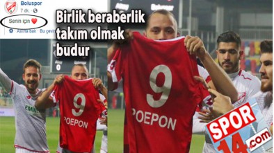 BOLUSPOR'UN ATTIĞI GOL "O OYUNCU" İÇİNDİ