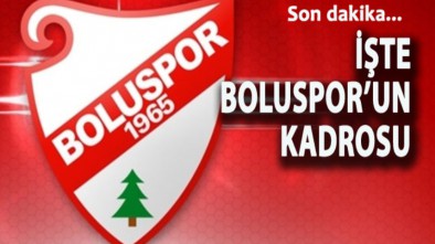 BOLUSPOR'UN ADANA DEMİRSPOR İLK ONBİRİ BELLİ OLDU