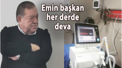 ESKİ BAŞKANIMIZDAN ZOR GÜNLERDE ANLAMLI BAĞIŞ