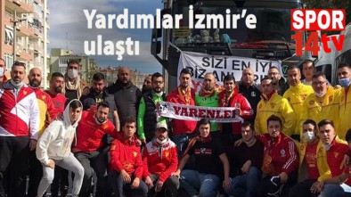 İKİ TARAFTAR GRUBU YARDIMLARI BİRLİKTE DAĞITTILAR