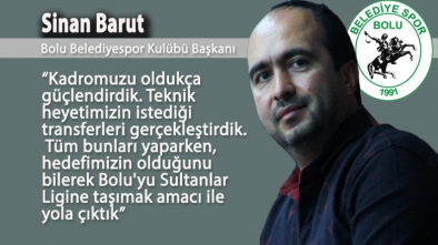 "HEDEFİMİZ BELLİ, LİGE İYİ BAŞLAMAK İSTİYORUZ"