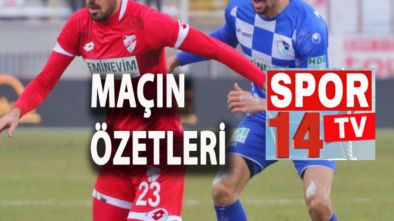 İŞTE BOLUSPOR ERZURUMSPOR MAÇININ ÖZETLERİ