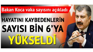 KORONA VİRÜS'TE 10 NİSAN SAYILARI