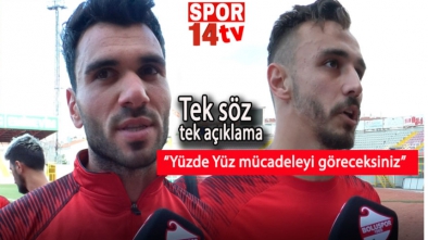 MUSTAFA DURAK VE GÖKHAN SAZDAĞI'NDAN TARAFTARA MESAJLAR