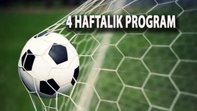 TFF 1. LİGDE 4 HAFTALIK PROGRAM AÇIKLANDI