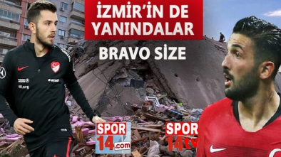 UMUT VE EMRE'DEN İZMİR'E YARDIM