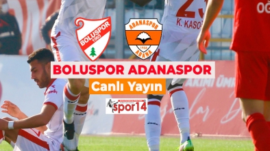 BOLUSPOR ADANASPOR MAÇI HANGİ KANAL DA?