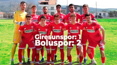 BOLUSPOR U-19 DEPLASMANDA GALİP