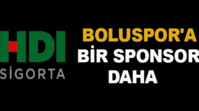 BOLUSPOR'A BİR SPONSOR DAHA