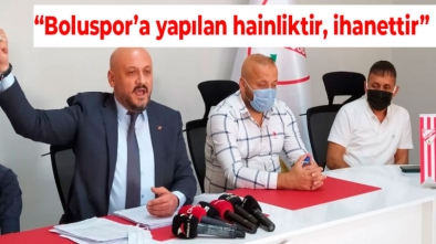 BOLUSPOR'DA ORTALIK KARIŞTI