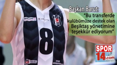 BEŞİKTAŞ'TAN KADROYA DAHİL EDİLDİ