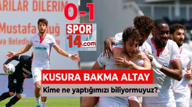 BOLUSPOR LİGİ BİTİRDİ (0-1)