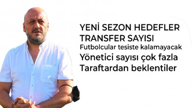 BAŞKAN ABAT'TAN TRANSFER VE HEDEF AÇIKLAMASI