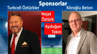 ALTINORDU MAÇININ SPONSORLARI ÖZTÜRK VE TEKİN