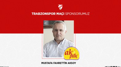 BOLUSPOR'UN TRABZONSPOR MAÇININ SPONSORU BELLİ OLDU