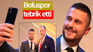 BOLUSPORLU BREGU YILIN FUTBOLCUSU OLDU