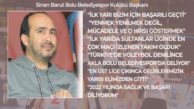 BAŞKAN BARUT 2021 YILINI VE İLK DEVREYİ DEĞERLENDİRDİ