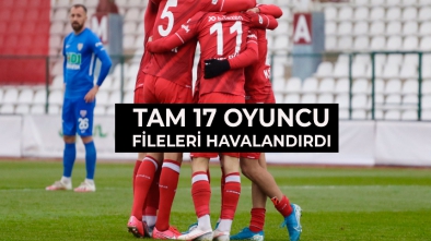 KALECİLER HARİÇ HERKES GOL ATTI