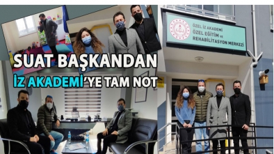 SUAT BAŞKANDAN İZ AKADEMİ'YE TAM NOT