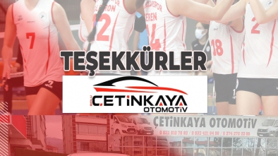 SULTANLARIN SPONSORU ÇETİNKAYA OTOMOTİV OLDU