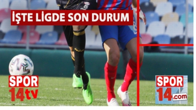 TFF 1. LİGDE 25. HAFTA MAÇLARI SONA ERDİ