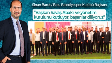 BARUT'TAN BOLUSPOR'A TEBRİK