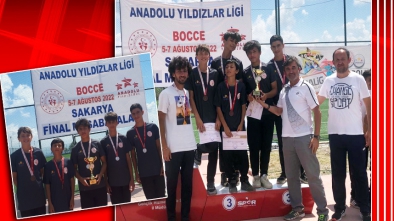 BOLU BELEDİYESPOR BOCCE TAKIMI TÜRKİYE 3'ÜNCÜSÜ OLDU