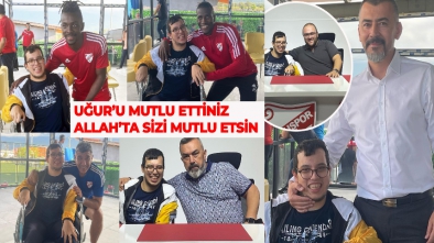 BÖYLE GÜZEL TARAFTARLARIMIZ VAR BİZİM