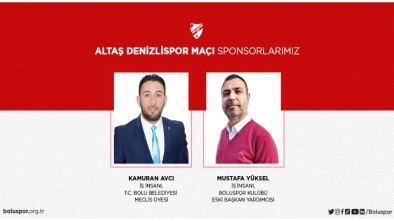 DENİZLİ MAÇININ SPONSORLARI BELLİ OLDU