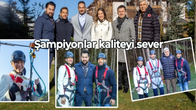 DÜNYA ŞAMPİYONLARI NARVEN’İ ZİYARET ETTİ