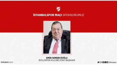 EMİN BAŞKANDAN BOLUSPOR'A DESTEK