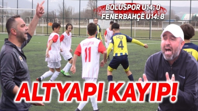 FENERBAHÇE BOLUSPOR'U 8-0 MAĞLUP ETTİ